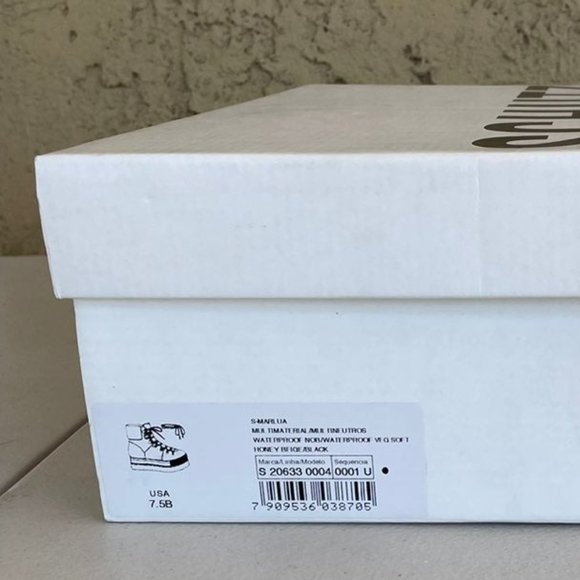 NIB SCHUTZ MARLUA PLATFORM LACE UP HONEY BEIGE BOOTS SZ 7.5B - Picture 7 of 7